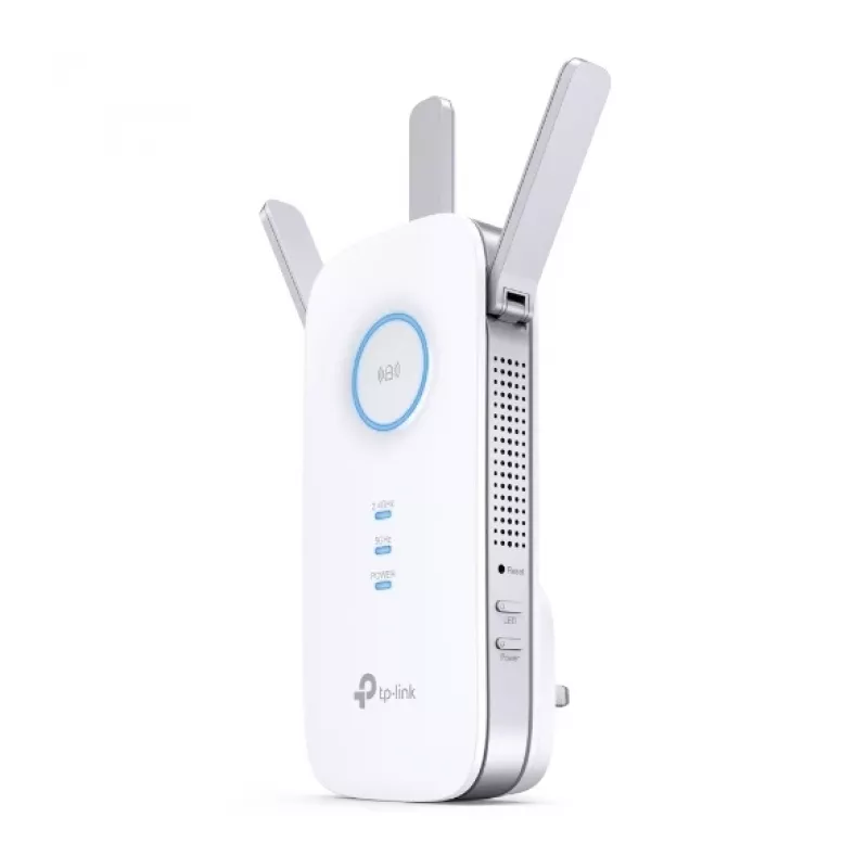 TP-Link RE450 tinklo plėtiklis Tinklo siųstuvas Baltas 10, 100, 1000 Mbit/s