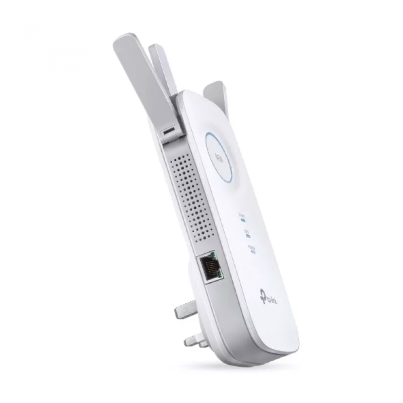 TP-Link RE450 tinklo plėtiklis Tinklo siųstuvas Baltas 10, 100, 1000 Mbit/s
