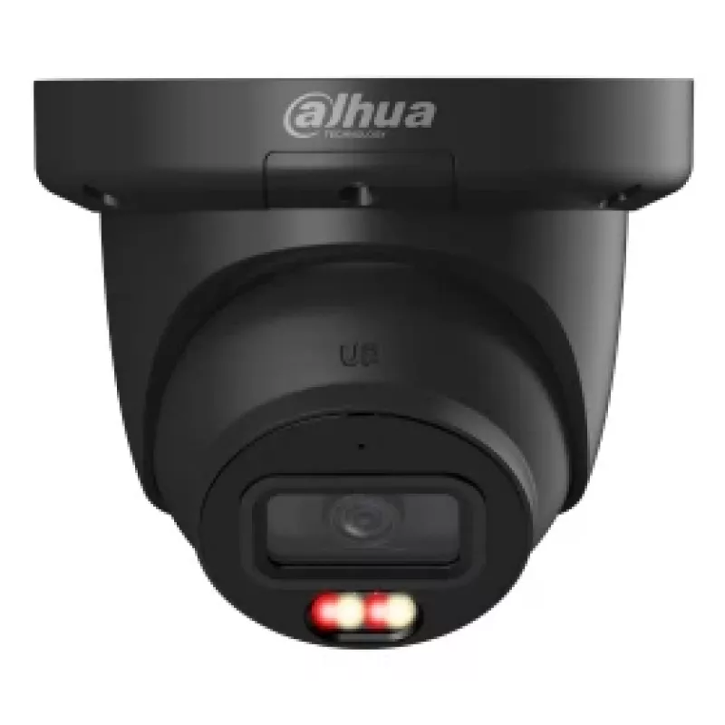 Dahua Technology WizSense IPC-HDW3449QM-S-IL-Juoda Turret IP apsaugos kamera, skirta naudoti viduje ir lauke, 2688 x 1520 pikseliai, lubinė