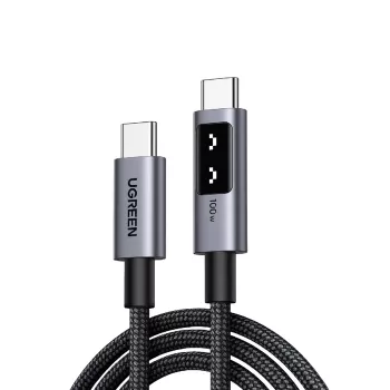 Ugreen 35501 USB laidas 1 m USB C juoda