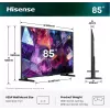 Hisense 85E7S PRO TV 2,16 m (85 col.) UHD+ Išmanusis televizorius Wi-Fi Juoda 400 cd/m²