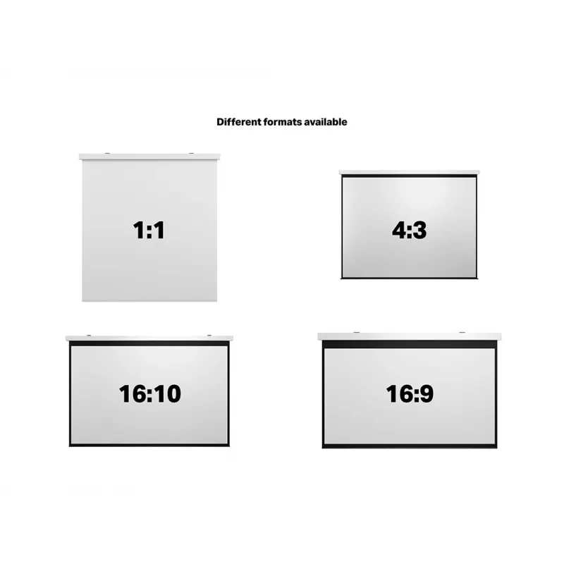 Motorizuotas projekcinis ekranas MULTIBRACKETS M 16:9 135 col. (300x168) matinė balta