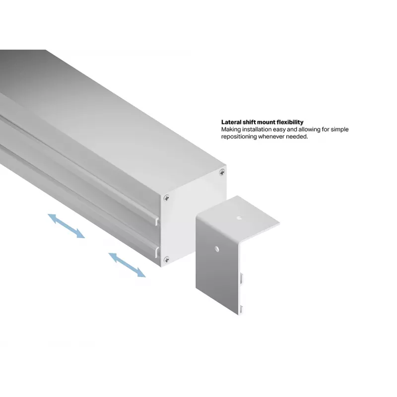 Multibrackets M 1:1 Motorizuotas projekcijos ekranas 240x240, 135 colio, baltas leidimas