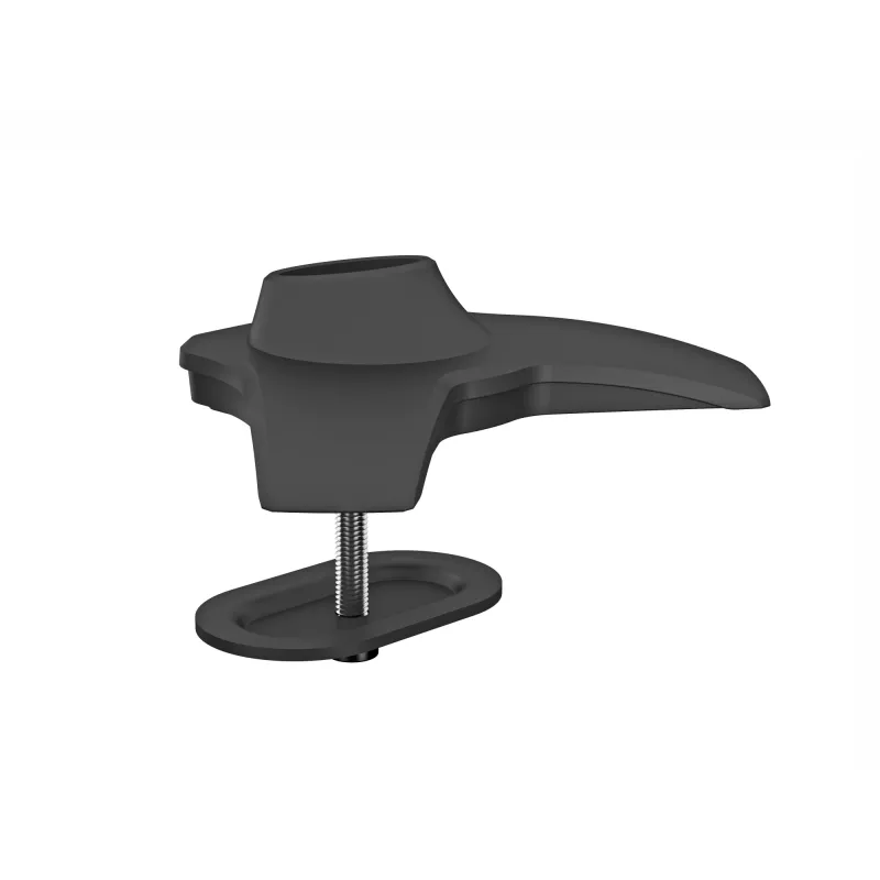 Grommet pagrindas Multibrackets M Desktopmount, skirtas viengubo/dvigubo/trigubo monitorių stovams, juodas, modelis 7350022737433