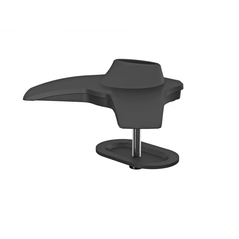 Grommet pagrindas Multibrackets M Desktopmount, skirtas viengubo/dvigubo/trigubo monitorių stovams, juodas, modelis 7350022737433
