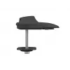 Grommet pagrindas Multibrackets M Desktopmount, skirtas viengubo/dvigubo/trigubo monitorių stovams, juodas, modelis 7350022737433