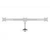 Grommet pagrindas Multibrackets M Desktopmount, skirtas viengubo/dvigubo/trigubo monitorių stovams, juodas, modelis 7350022737433