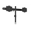 Grommet pagrindas Multibrackets M Desktopmount, skirtas viengubo/dvigubo/trigubo monitorių stovams, juodas, modelis 7350022737433