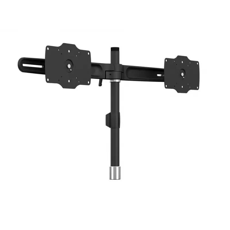 Grommet pagrindas Multibrackets M Desktopmount, skirtas viengubo/dvigubo/trigubo monitorių stovams, juodas, modelis 7350022737433