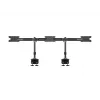 Multibrackets M VESA Desktopmount Triple Desk Clamp 24 col.–32 col. 24 kg