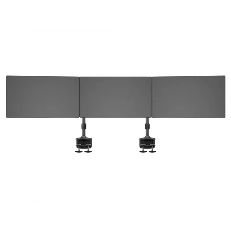 Multibrackets M VESA Desktopmount Triple Desk Clamp 24 col.–32 col. 24 kg