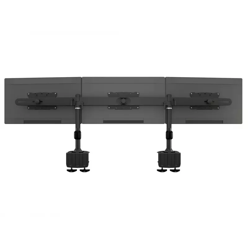 Multibrackets M VESA Desktopmount Triple Desk Clamp 24 col.–32 col. 24 kg