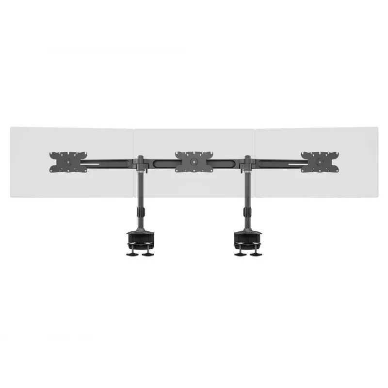 Multibrackets M VESA Desktopmount Triple Desk Clamp 24 col.–32 col. 24 kg