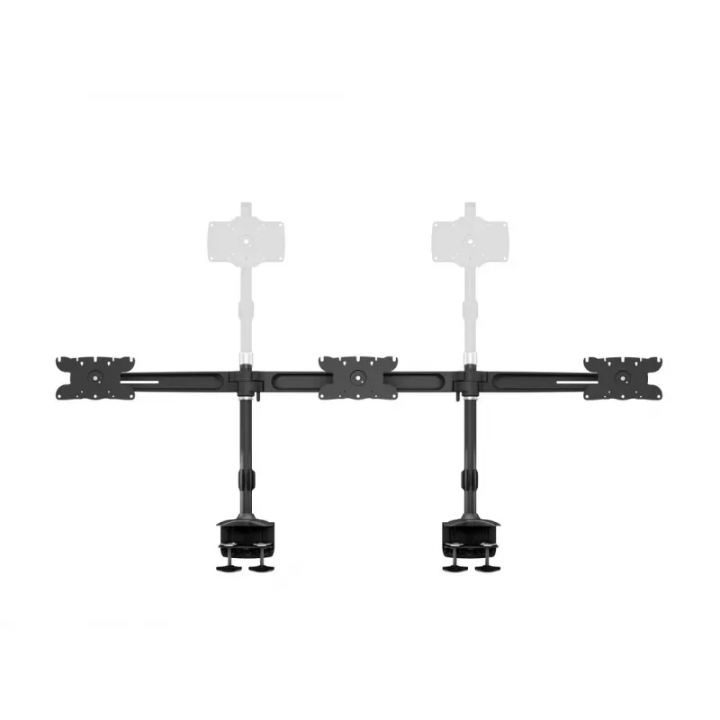 Multibrackets M VESA Desktopmount Triple Desk Clamp 24 col.–32 col. 24 kg
