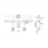 Multibrackets M VESA Desktopmount Triple Desk Clamp 24 col.–32 col. 24 kg
