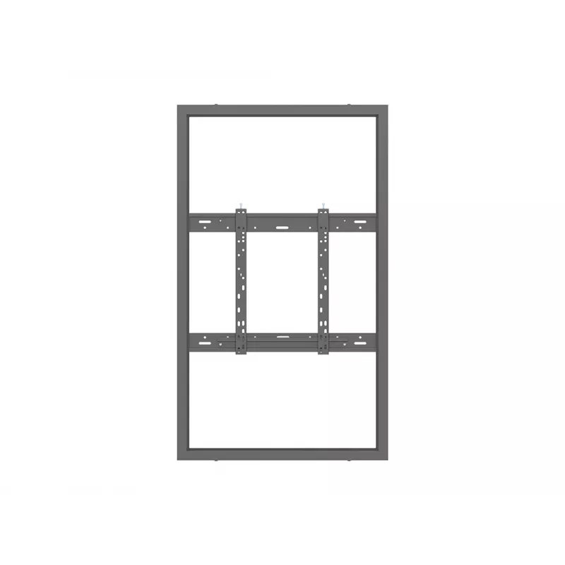 Multibrackets M Pro Series Enclosure 55 inch Wall plonas Medium Juoda Steel Landscape/Portrait
