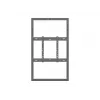 Multibrackets M Pro Series Enclosure 55 inch Wall plonas Medium Juoda Steel Landscape/Portrait