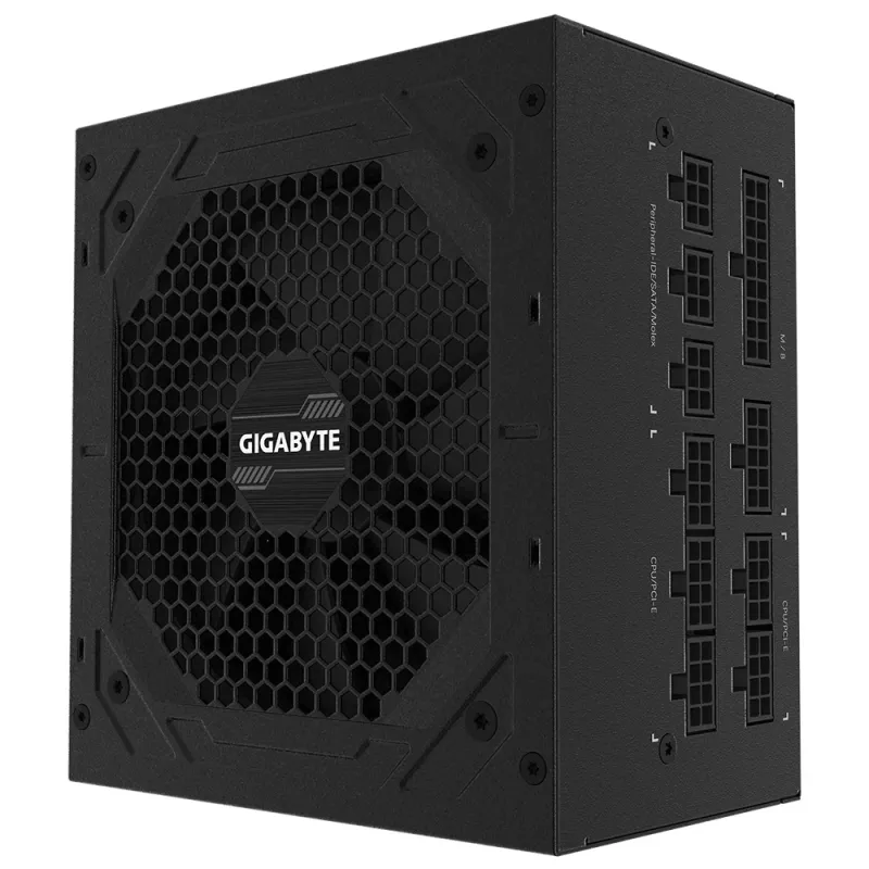 GIGABYTE P850GM maitinimo blokas 850 W 20+4 kontaktų ATX ATX juodas