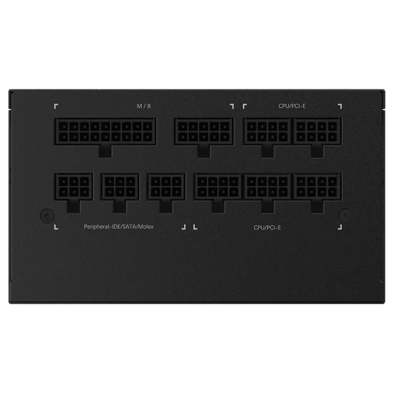 GIGABYTE P850GM maitinimo blokas 850 W 20+4 kontaktų ATX ATX juodas