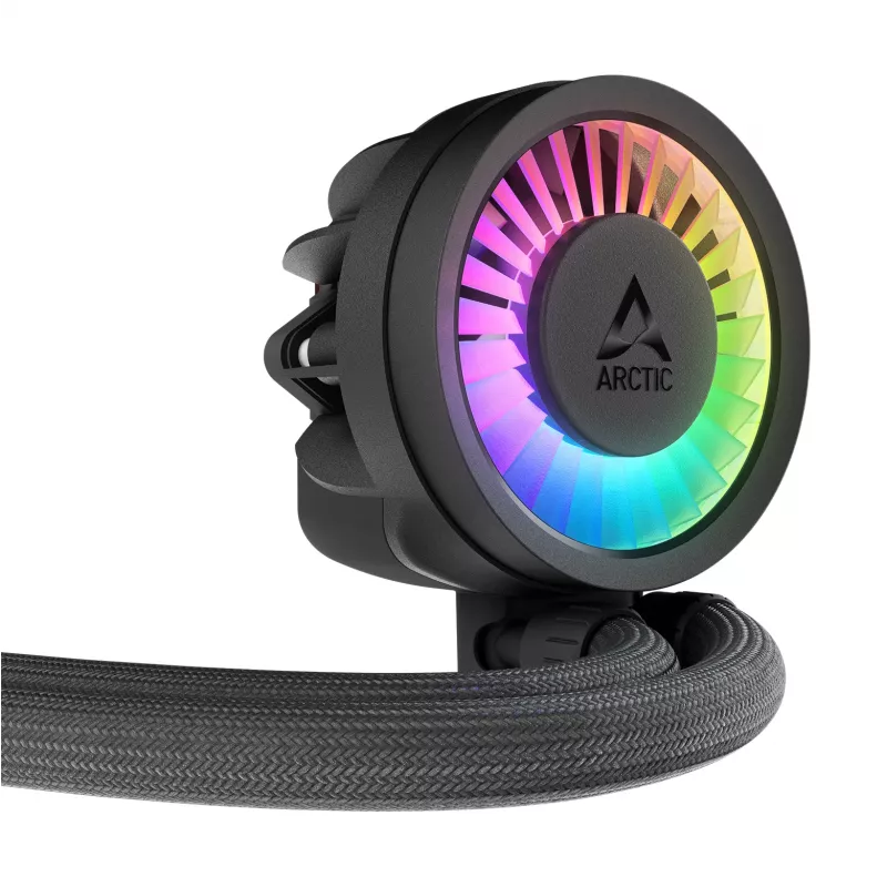 ARCTIC Liquid Freezer III Pro 420 A-RGB Multi Suderinama All-in-One CPU Water Cooler su A-RGB