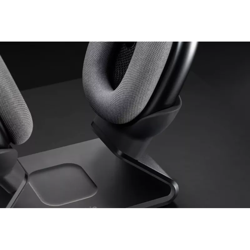 „mophie“ įkrovimo stovas „AirPods Max“, skirtas patalpoms, USB, belaidis įkrovimas, juodas
