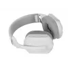 Mars Gaming MHW-PROW ausinės, laidinės ir belaidės, galvos juostos, USB Type-C, Bluetooth, baltos