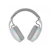 Mars Gaming MHW-PROW ausinės, laidinės ir belaidės, galvos juostos, USB Type-C, Bluetooth, baltos