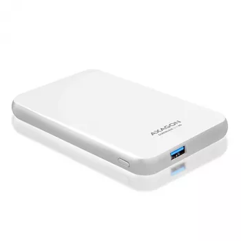 Axagon EE25-S6 atminties diskų dėklas HDD/SSD dėklas Baltas 2.5 colio