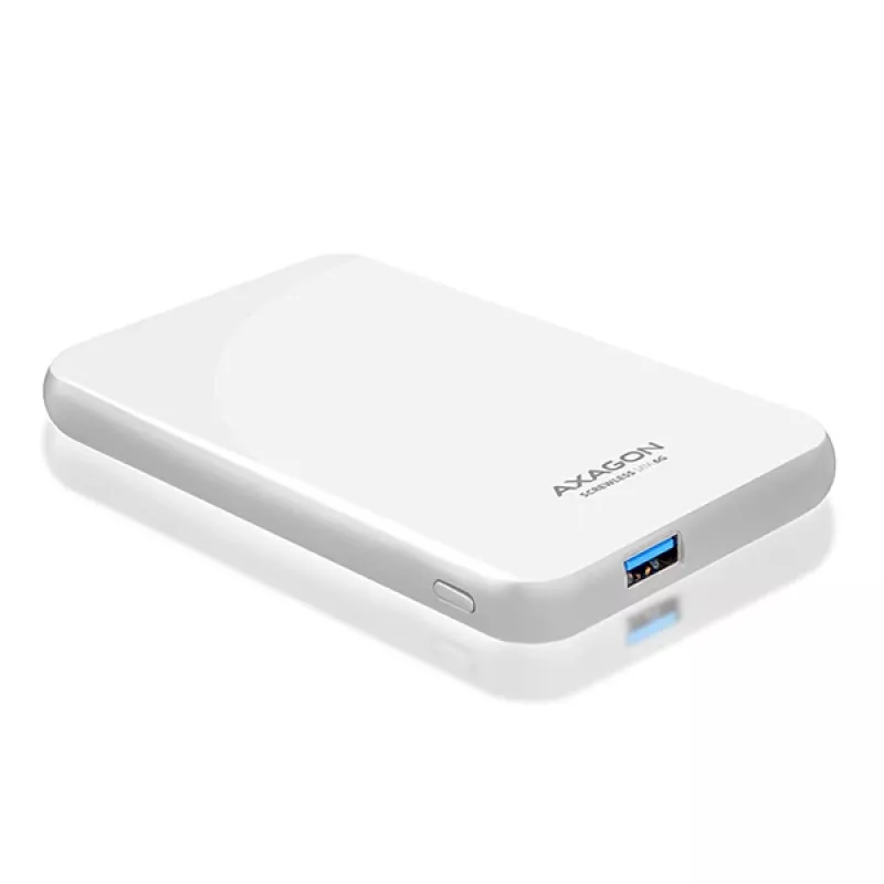 Axagon EE25-S6 atminties diskų dėklas HDD/SSD dėklas Baltas 2.5 colio