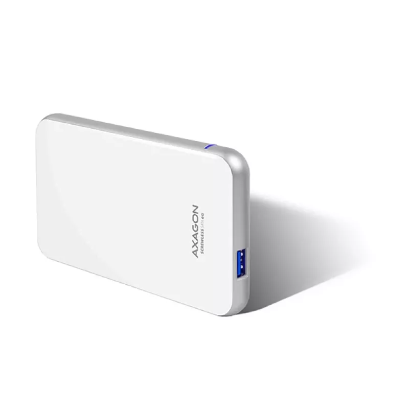 Axagon EE25-S6 atminties diskų dėklas HDD/SSD dėklas Baltas 2.5 colio