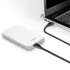 Axagon EE25-S6 atminties diskų dėklas HDD/SSD dėklas Baltas 2.5 colio