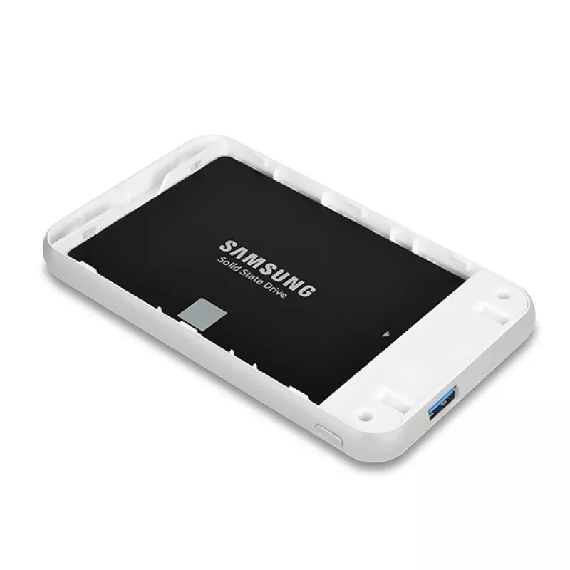Axagon EE25-S6 atminties diskų dėklas HDD/SSD dėklas Baltas 2.5 colio