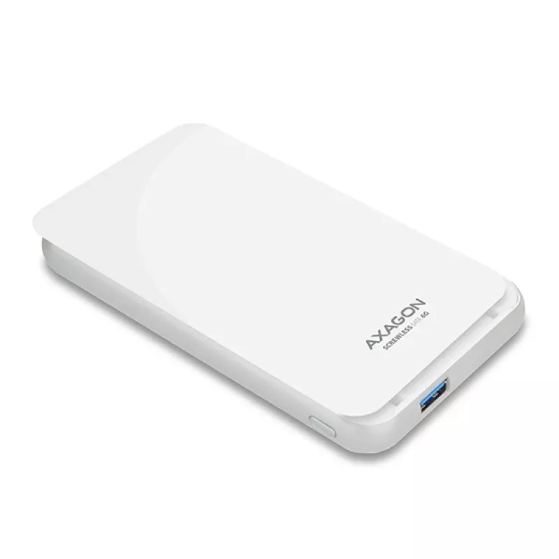 Axagon EE25-S6 atminties diskų dėklas HDD/SSD dėklas Baltas 2.5 colio