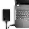 Axagon EE25-F6B atminties diskų dėklas HDD/SSD dėklas Juoda 2,5 colio
