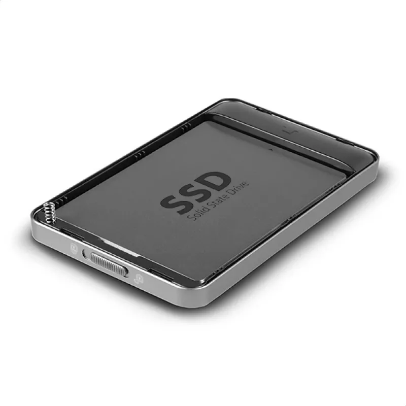 Axagon EE25-F6G atminties diskų dėžutė HDD/SSD dėžutė Pilka 2,5 colio