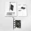 Axagon PCEU-430VL sąsajos plokštės / adapteris Vidinis USB 3.2 Gen 1 (3.1 Gen 1)