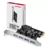 Axagon PCEU-430VL sąsajos plokštės / adapteris Vidinis USB 3.2 Gen 1 (3.1 Gen 1)