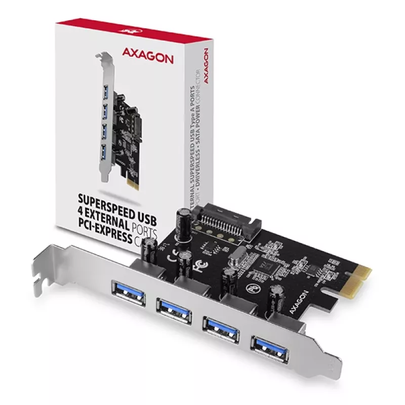 Axagon PCEU-430VL sąsajos plokštės / adapteris Vidinis USB 3.2 Gen 1 (3.1 Gen 1)