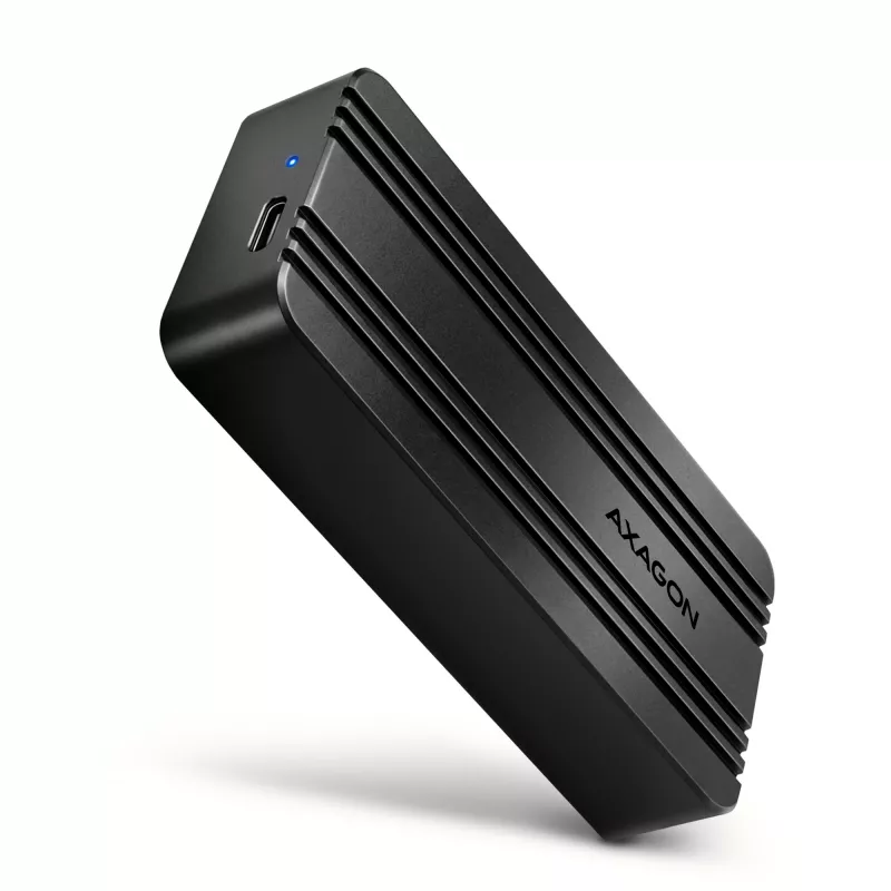 Axagon EEM2-40G USB-C 40Gbps M.2 NVMe SSD korpusas, ARMORED aliuminis