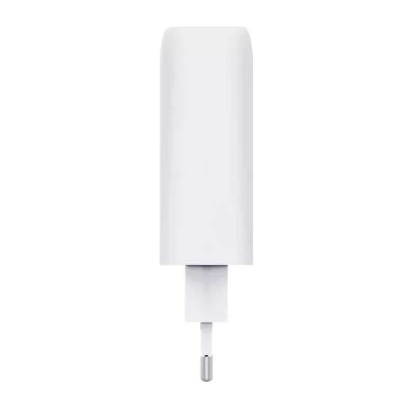 Įkroviklis TRUST Maxo 100W 2 prievadų USB-C GaN — 100 W, 2x USB-C, maks. 20 V, AC patalpoms, 2 m kabelis, balta