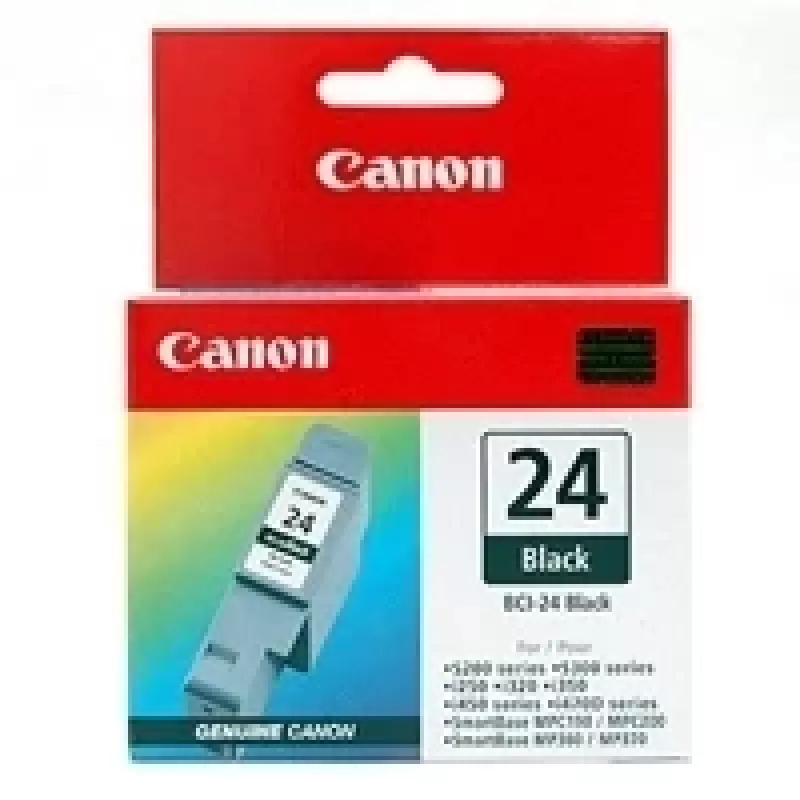 Canon BCI-24Bk Juoda Multipack rašalo kasetė Originali
