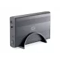 Conceptronic 3,5 colio kietojo disko dėžutė USB 3.0, HDD korpusas, 3,5 colio, Serial ATA, Serial ATA II, 4,8 Gbit/s, USB ryšys, grafito spalvos