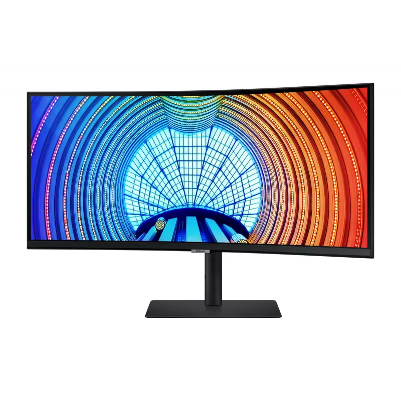 Samsung S65UA kompiuterio monitorius 86.4 cm (34 coliai) 3440 x 1440 pikseliai UltraWide Quad HD LCD juodas