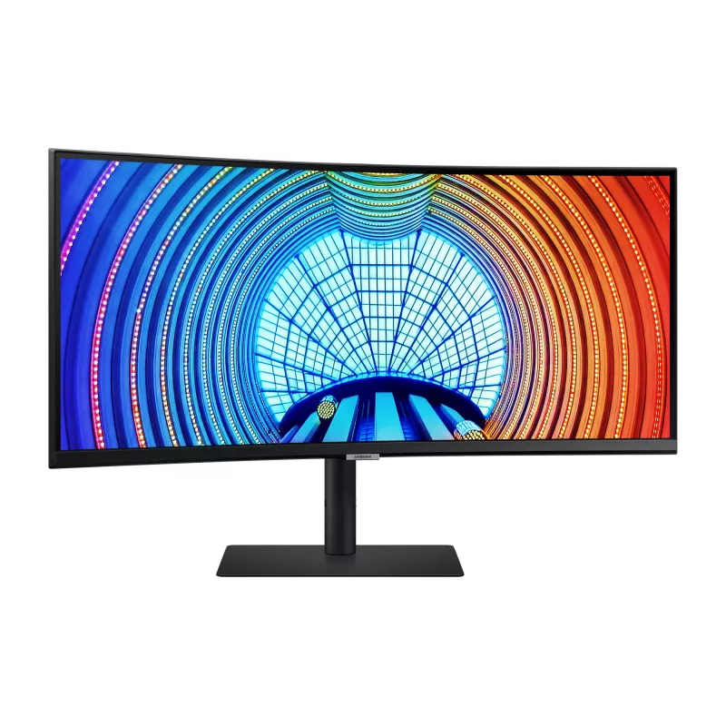 Samsung S65UA kompiuterio monitorius 86.4 cm (34 coliai) 3440 x 1440 pikseliai UltraWide Quad HD LCD juodas