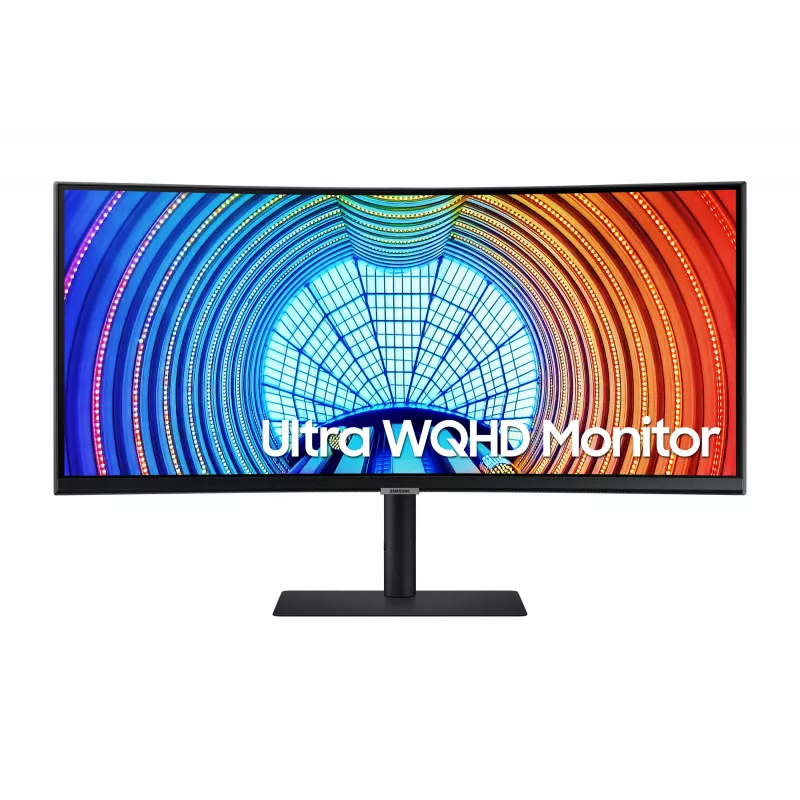 Samsung S65UA kompiuterio monitorius 86.4 cm (34 coliai) 3440 x 1440 pikseliai UltraWide Quad HD LCD juodas
