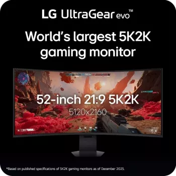 LG 52G930B-B.AEU kompiuterio monitorius 132,1 cm (52 coliai) 5120 x 2160 pikseliai juoda