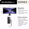 LG 52G930B-B.AEU kompiuterio monitorius 132,1 cm (52 coliai) 5120 x 2160 pikseliai juoda