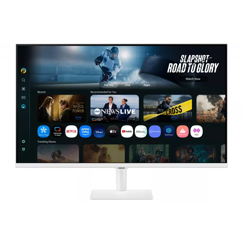 Samsung M7 M70F kompiuterio monitorius 81,3 cm (32 coliai) 3840 x 2160 pikselių 4K Ultra HD LED baltas