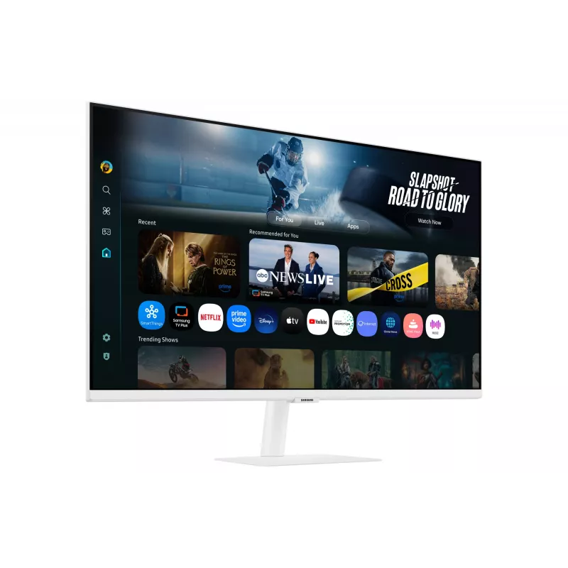 Samsung M7 M70F kompiuterio monitorius 81,3 cm (32 coliai) 3840 x 2160 pikselių 4K Ultra HD LED baltas