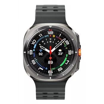 Samsung Galaxy Watch Ultra 3,81 cm (1,5 colio) AMOLED 47 mm skaitmeninis 480 x 480 pikselių jutiklinis ekranas 4G sidabrinis Wi-Fi GPS (palydovinis)